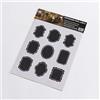 American Metalcraft CSM18 - Lavagna adesiva ovale, colore: Nero