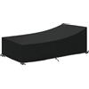 Avilia Copertura per Lettino Prendisole Impermeabile e Antipolvere - Copertura Resistente ai Raggi UV - Protezione per Mobili da esterno - 200x70x40 cm