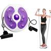 Vueinrg Twist Waist Disc Board Disco Rotante Fitness Twist Vita Disc con Fune di Trazione Multifunzione Massaggio ai Piedi Twister Fitness Balance Board per Gli Esercizi di Torsione