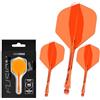 WINMAU Darts Blade X Fusion Integrated Flight & Shaft System - No.2 Shape & Design - Colore nero, lunghezza media