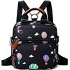 Lazeny Zaino Mamma Multifunzione Neonato Zaino Fasciatoio Borsa Impermeabile Nappy Stoffa Zaino Borsa con Grande Capacità, Moda Maternità Borsa da Viaggio Pannolini/Borsa per la Cura (Nero)