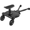 Generic Tavola universale con sedile, pedana per passeggino, 2 in 1, dispositivo di fissaggio per seggiolino per bambini, carico massimo di 25 kg