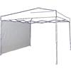 Bop Garden Parete Laterale Bianca Impermeabile Per Gazebo 3x3, 290x180cm con Fascette in Velcro | Paratia Tenda Laterale Idrorepellente per Gazebo