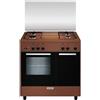 GLEM GAS S.P.A. Glem cucina forno gas Ar854gc marrone