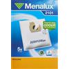 Menalux 2101 Sacchetti per aspirapolvere, confezione da 5