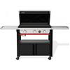 Weber Piastra Premium Slate GPD 76cm - Barbecue a gas portatile