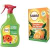 SOLABIOL Olio Bianco Vegetale di SOIA Pronto Uso. Potenziatore delle difese delle piante da attacchi degli insetti & Concime Biologico Granulare Agrumi con Tecnologia Natural Booster