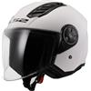 LS2 CASCO JET LS2 OF616 AIRFLOW II SOLID GLOSS WHITE-06 | LS2