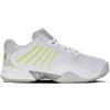 K-Swiss Performance Hypercourt Express 2 HB, Scarpe da Tennis Donna, White/Gray Violet/Lime Green, 43 EU