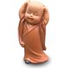Zen Light Statuetta sorridente Bonze Baby - Un affascinante portafortuna per un ambiente zen - Idea regalo carina e spirituale - H 8,5 cm - Zen'Light