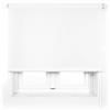 Blindecor Tenda traslucida premium su misura, colore bianco, tenda 65 x 240 cm (larghezza per altezza), dimensioni tessuto 62 x 235 cm, tenda avvolgibile traslucida tubo da 38 mm, più resistente ed