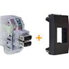 Fanton caricatore doppia presa USB AA 5V 2,4A Compatibile ABB Mylos Nero