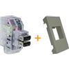 Fanton caricatore doppia presa USB AA 5V 2,4A Compatibile Frutti Matixgo Grigio - 82892