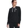 Under Armour Felpa Rival Terry Full Zip Donna Nero