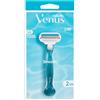 Gillette Venus Rasoio Donna Smooth A 3 Lame, 1 Manico + 2 Lamette Donna