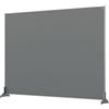 Nobo 1915500 bacheca magnetiche e accessori Grigio (Nobo Grey Impression Pro Desk Divider 1400x1000mm) [1915500]
