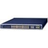 PLANET GS-4210-24P4C switch di rete Gestito L2/L4 Gigabit Ethernet (10/100/1000) Supporto Power over (PoE) 1U Blu [GS-4210-24P4C]