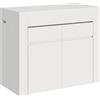 Itamoby Consolle allungabile 90x42/302 Evolve con Panca inferiore e superiore 72x26/300 di Itamoby