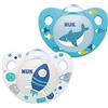 MAPA Gmbh NUK SUCCHIETTO STAR DAY&NIGHT SILICONE 0-6M 2 PEZZI