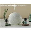 hp italia srl HP DIFFUSORE AD ULTRASUONI FLY PURAE IN CERAMICA - Lavorazione artigianale