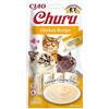 INABA CHURU CREMOSA PUREE PER GATTI al pollo 4x14g termine minimo di conservazione 26/10/2025