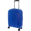 Mandarina Duck Logo Duck + Glitter P10GXV24, Luggage Suitcase, Unisex - Adulto Glitter Blue, 40x55x20/23(LxHxW)