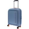 Mandarina Duck Logoduck + Trolley Cabin P10SZV54, Luggage Suitcase Unisex - Adulto, Jeans, 40x55x20(LxHxW)