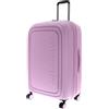 Mandarina Duck Logoduck + Trolley L Exp P10SZV33, Luggage Suitcase Unisex - Adulto, Lavanda Pastello, 49x75x31/34(LxHxW)