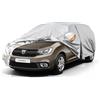 Kayme Telo Copriauto da Esterno, Compatibile con Dacia Sandero Renault Sandero(2008-2025), Copertura a 6 Starti per Impermeabile Anti UV Anti Vento Antipolvere, Telo Copri con Cerniera e in Cotone.