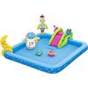 Bestway Square Inflatable Play Pool Blu 308L