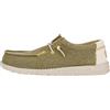 Hey Dude HEYDUDE Wally Coastline Jute - Scarpe Uomo Slip-On - Mocassini, Stone White, 42