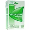 Gekofar Srl Nicorette Nicotina 4mg Gusto Menta 105 Gomme Da Masticare