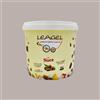 LEAGEL Pasta Concentrata al Gusto di Noce Ideale per Gelato Dolci Torte Leagel 3,5 Kg