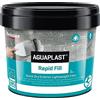 Aguaplast Rapid Fill, stucco in pasta pronto all'uso effetto intonaco per riempimenti. Colore grigio, essicazione rapida - 1kg