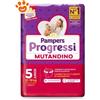 Pampers Progressi Mutandino Pannolini Junior Taglia 5 - Confezione Da 17 Pezzi