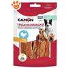 Camon Dog Treats&Snack Soffici Strisce di Pollo - Confezione da 80 Gr
