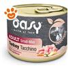 Oasy Dog Grain Free Adult Small-Mini Tacchino - Lattina Da 200 Gr