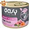 Oasy Dog Grain Free Adult Small-Mini Maiale - Lattina da 200 Gr