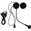 Tosuny Coppia di auricolari Casco per motocicletta ， Auricolare Bluetooth per moto con HIFI Auricolari stereo Cuffia Quadrante vivavoce Versione Bluetooth V4.0 + EDR 10 metri