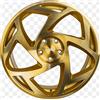 Cerchi in lega Radi 8 R8S5 10.0x19 Brushed Gold Limited Edition