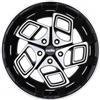 Cerchi in lega Radi 8 R8CM9 9.5x18 Gloss Black Machined Face