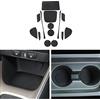 CDEFG Tappetino Antiscivolo Antipolvere Antigraffio Compatibile con Toyota Yaris Cross 2021-2023 2024 Tappetini in Gomma Portabicchieri per Interni Auto Accessori (Nero)