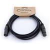 Cordial - Cavo Microfono XLR Maschio‑Femmina 2 x 0,22 mm - Rompigetto, Guaina PVC 95 percento, Schermatura Spirale, 6mm (EM 7.5 FM)