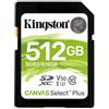 KINGSTON TECHNOLOGY MICRO SDXC KINGSTON Canvas Select Plus 512 GB