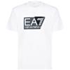 EA7 T-shirt Visibility In Jersey Di Cotone Stretch A Maniche Corte