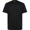 EA7 T-shirt Girocollo Logo Series In Cotone Organico ASV