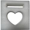 Juli Fiori Intarsio in schiuma a forma di cuore XS