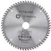 Walfront 7 60 Denti Lama di Precisione Circolare di Legno di Rifinitura, Disco di Taglio di Carburo di Alta Qualità per Acciaio, Alluminio, Legno, Plastica