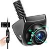 Jansite 【4 Modalità di Segnale】Telecamera Retromarcia Auto 360° Ruotabile Supporta i Modelli AHD 1080P/720P/NTSC/PAL Telecamera di Retromarcia per Auto Camion Super Visione Notturna 170° Grandangolo