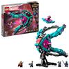 LEGO 76255 Marvel L'Astronave dei Nuovi Guardiani, Giocattolo da Costruire dei Guardiani della Galassia Volume 3 con Minifigure di Mantis, Drax e Star-Lord